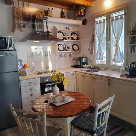 Romantic Sunset Cycladic House In Sotires Nyaraló