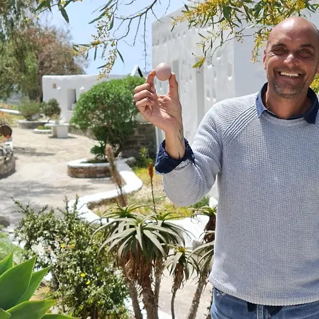 Nyaraló Romantic Sunset Cycladic House In Sotires *