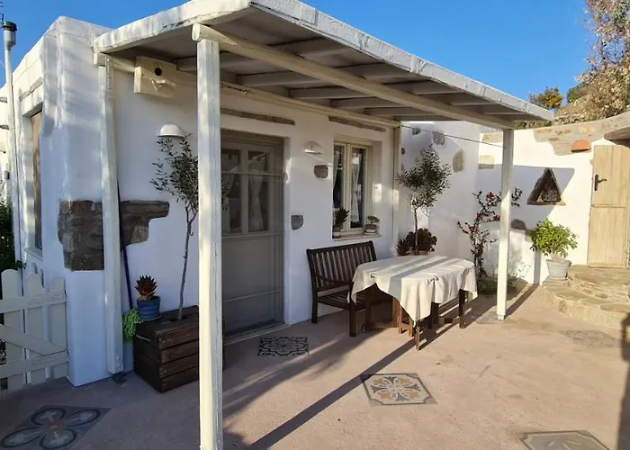 بيت للعطل Romantic Sunset Cycladic House In Sotires