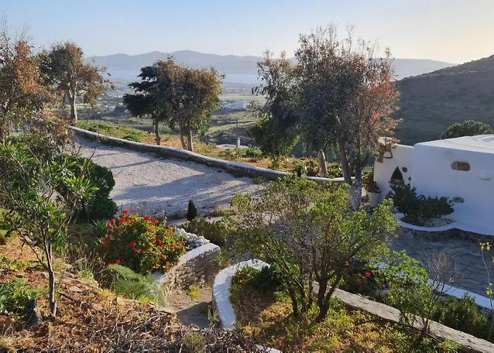 Romantic Sunset Cycladic House In Sotires بيت للعطل *