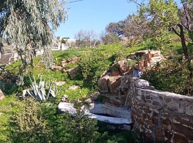 Romantic Sunset Cycladic House In Sotires بيت للعطل Moni Christou Dasous